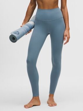 lululemon Align High-Rise Pant 25'' Leggings in Steel Blue Size 4